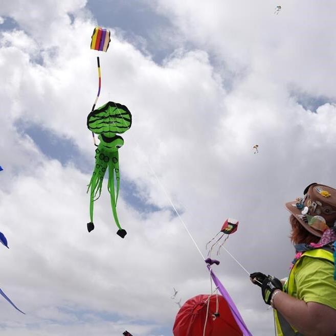 A colorful kite festival in South Africa raises awareness for mental health